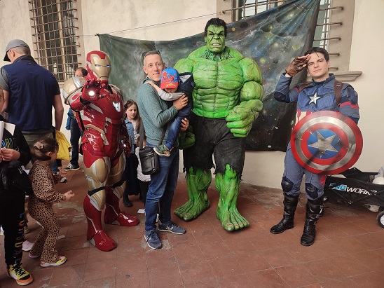 Lucca Bimbi, buona la prima per la festa dei bambini e delle famiglie