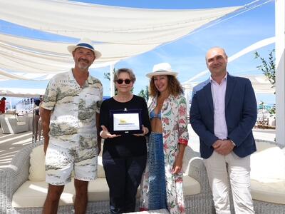 La perfezione o quasi: l&#039;Augustus Beach Club ha vinto il premio San Greg Award - Best Design Beach Club Toscana 2025