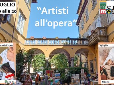 Meraki Market, torna nel weekend l&#039;appuntamento con  Artisti all&#039;opera
