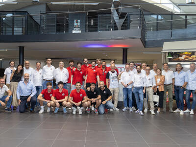 Audi Center Terigi per una sera diventa la... concessionaria del Basket Club Lucca: una festa per gli amici della pallacanestro lucchese