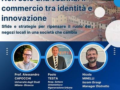 Il commercio tradizionale, fra identità e innovazione: un importante convegno a Palazzo Sani
