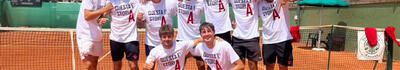 Piccoli Sinner crescono: storica promozione in A2 pper il Circolo Tennis Lucca