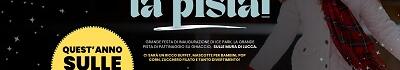 Inaugurazione della nuova pista di pattinaggio su ghiaccio a Lucca, sul Baluardo del Caffè delle Mura