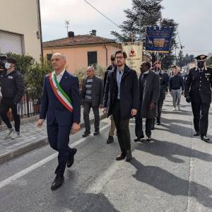 Inaugurazione Passerella e marciapiede Lappato 1