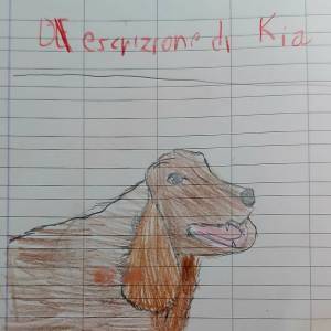 I disegni di Kia e Zoe fatti dai compagni della 2b della Don Milani di Formigine (1)