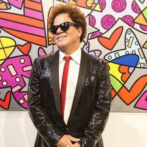 Romero Britto photo portrait